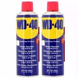 WD-40 除锈润滑剂除湿 防锈 润滑剂螺丝松动剂 400ml 两只装 *2件