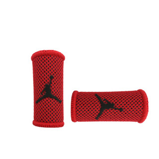 NIKE耐克飞人乔丹篮球护指 运动护具 指关节护指套 手指扭伤护具 2个装 红色JKS03605 M