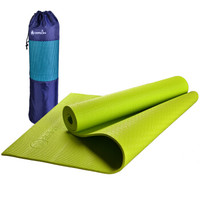 杰朴森（GEPSON）8MMPVC 初学者舒适款加长防滑瑜伽垫 送配套背包 苏打绿183*61cm