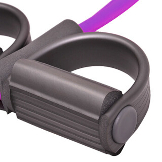 杰朴森（GEPSON）多功能拉力器 仰卧起坐器脚蹬拉力器男女健身器材 优雅紫
