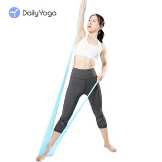 每日瑜伽 Daily Yoga 弹力带25磅 健身塑形拉力带 男女力量训练阻力带TPE 晴空蓝