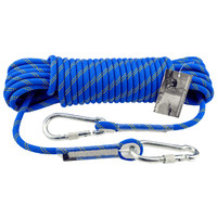 哥尔姆 静力绳攀岩绳速降绳户外登山绳子安全绳高空作业救援攀登绳索CE认证 30米 蓝色