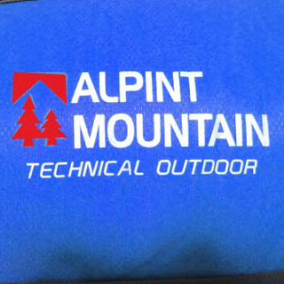 埃尔蒙特 ALPINT MOUNTAIN 登山露营保暖防寒拼接成人户外信封式加厚棉睡袋 610-304 蓝色 1.35KG