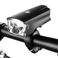 印象骑行 德规自行车灯夜骑强光车前灯手电筒USB充电单车山地车骑行装备配件