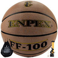 ENPEX 乐士吸湿PU材质比赛篮球室内外成人儿童 蓝球 传奇100