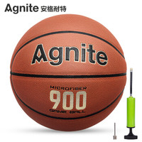 安格耐特（Agnite） 吸湿防滑比赛篮球 水泥地室内外通用球 F1115 超纤7号标准