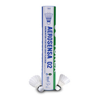 尤尼克斯(YONEX)羽毛球 AS-02 耐打飞行稳定 yy精选鸭毛比赛训练球 12只装