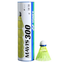 尤尼克斯（YONEX）M-300 黄色 塑料 耐打稳定 尼龙球 6只装 羽毛球