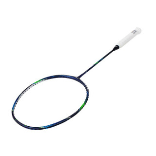 李宁（LI-NING）羽毛球拍单拍 N99 蓝银色 加强型全碳素高端明星拍