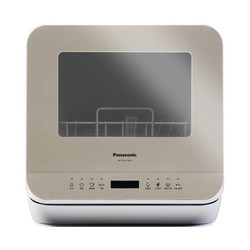松下（Panasonic）4套容量洗碗机 除菌烘干双模式进水台式款NP-TCX1CACN（金色）