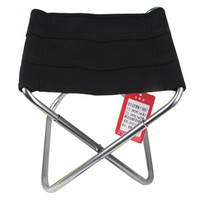红色营地 户外折叠椅子 便携式钓鱼椅 铝合金凳子