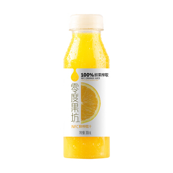 零度·果坊 NFC鲜榨橙汁 (300ml)