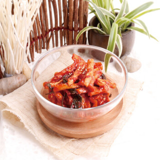 富爸爸 韩国风味泡菜风味 拌萝卜干小菜 150g（2件起售）