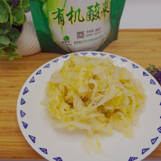 Qinmin 亲民食品 有机酸菜棵 600g/袋 北大荒 袋装蔬菜 饺子火锅