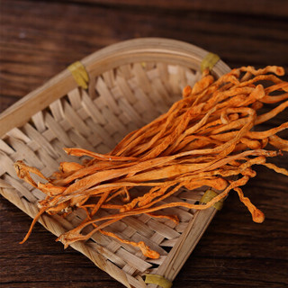 八味坊蛹虫草 孢子头 金虫草 虫草花 银耳桂圆枸杞莲子煲汤羹食用材料 山珍土特产南北干货 100g