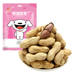 旺瓜(wacoo) 坚果炒货 休闲零食特产 奶油奶香味花生 180g/袋 *18件