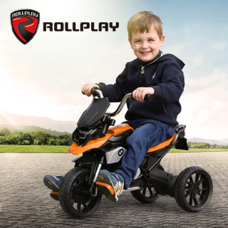 rollplay美国儿童玩具三轮车小孩脚踏车3-5岁自行车宝宝幼儿童车 蓝色SR1300-A01BU