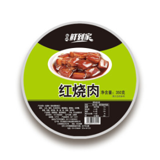 商品福成鲜到家 红烧肉350g碗装 方便菜 微波即食