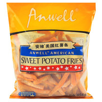 Anwell 安维 美国进口 红薯条 454g 薯条冷冻 甘薯地瓜条 方便菜 生鲜  油炸小食
