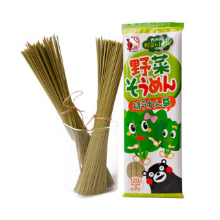 日本 五木 日式蔬菜儿童面 菠菜拉面 120g/袋
