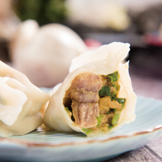 鲁海luhai 海鲜水饺 爬虾口味 400g(16只 蒸饺 早餐)