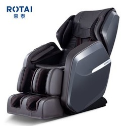 荣泰RONGTAI RT6010按摩椅家用电动全身太空舱按摩椅 咖啡色厂送