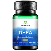 斯旺森Swanson DHEA 脱氢表雄酮女性备孕营养胶囊 50mg*120粒 美国原装进口