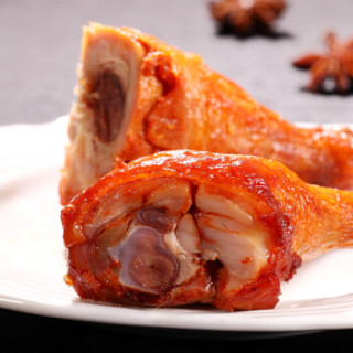 贤哥 奥尔良鸡小腿 休闲零食 鸡腿 卤味熟食特产小吃 80g/袋