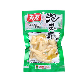 YUYU 有友 山椒味 泡椒凤爪 (袋装、100g)