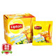 Lipton 立顿 清新柠檬风味茶固体饮料 18g*10袋 *7件