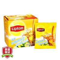 立顿Lipton 清新柠檬风味茶固体饮料 18g*10 独立速溶袋装茶粉 茶叶 *2件
