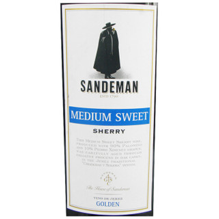 SANDEMAN 山地文 加强型葡萄酒 (瓶装、15%vol、750ml)