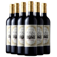 Villefleur 花之乡 干红葡萄酒 (箱装、13%、6、750ml)