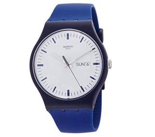 SWATCH 斯沃琪 原创炫彩系列 BELLABLU 男士时装腕表