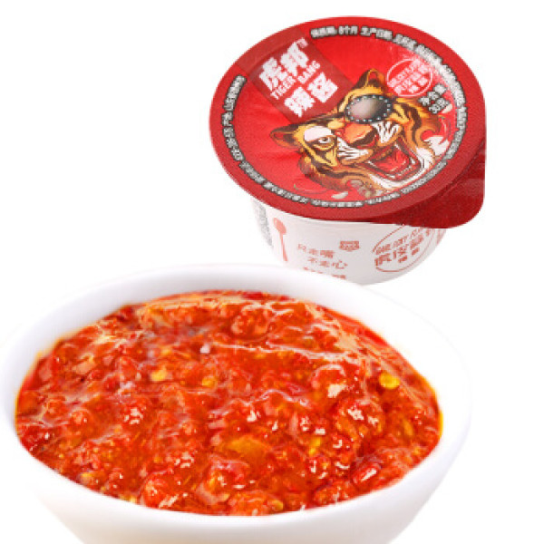 虎邦辣酱 虎皮蒜蓉辣椒酱 30g