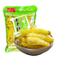 成星小米辣泡椒泡菜作料野山椒咸菜下饭菜自制泡椒凤爪调料1000g年货