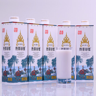 热带印象 椰子汁饮料 (1000ml*8瓶、原味)