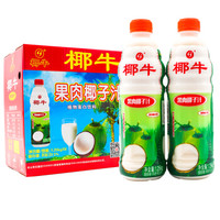 yeniu 椰牛 植物蛋白果肉椰汁 (1.25kg*6瓶、椰子味)