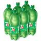 七喜 7UP 柠檬味 汽水碳酸饮料 2L*6瓶 整箱装 百事可乐公司出品 新老包装随机发货 *11件