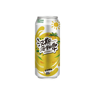 hans 汉斯 菠萝啤 果味饮料汽水 500ml*12罐