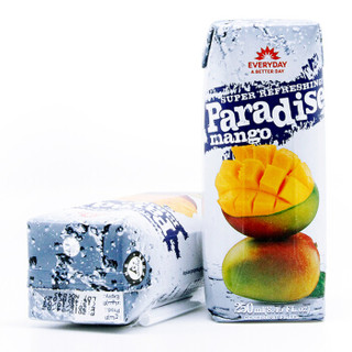 Paradise 芒果果汁饮料 (250ml*24瓶、芒果味)