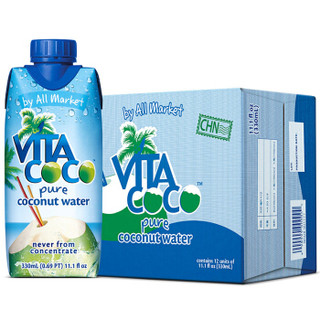 VITA COCO 椰子水饮料 (330ml*12瓶)