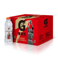 佳得乐 GATORADE 西柚味 功能运动饮料 600ml*15瓶 整箱装 百事可乐出品 跑步健身 新老包装随机发货 *2件