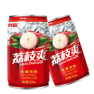 台福 荔枝果汁饮料 (310ml*12罐)