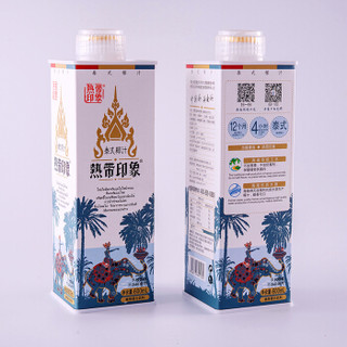 热带印象 鲜榨椰汁饮料 (600ml*6瓶、原味)