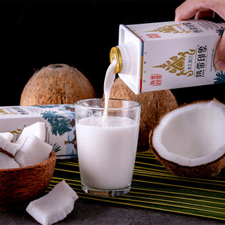 热带印象 鲜榨椰汁饮料 (600ml*6瓶、原味)
