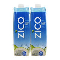 Zico 天然椰子水 (1L*2瓶 、椰子味)