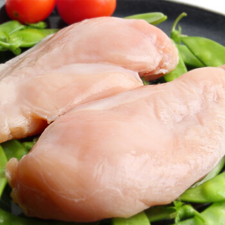 天农 供港鸡大胸500g 冷冻 出口品质 清远土鸡胸肉 健身轻食代餐食
