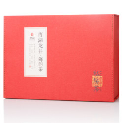 艺福堂 茶叶绿茶 春茶明前一级西湖龙井茶 西湖春迹茗茶送礼礼盒200g *2件