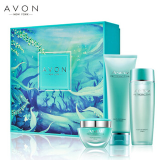 AVON 雅芳 新活系列基础护肤3件套 (洁面125g+活肌水100ml+再生霜50g)